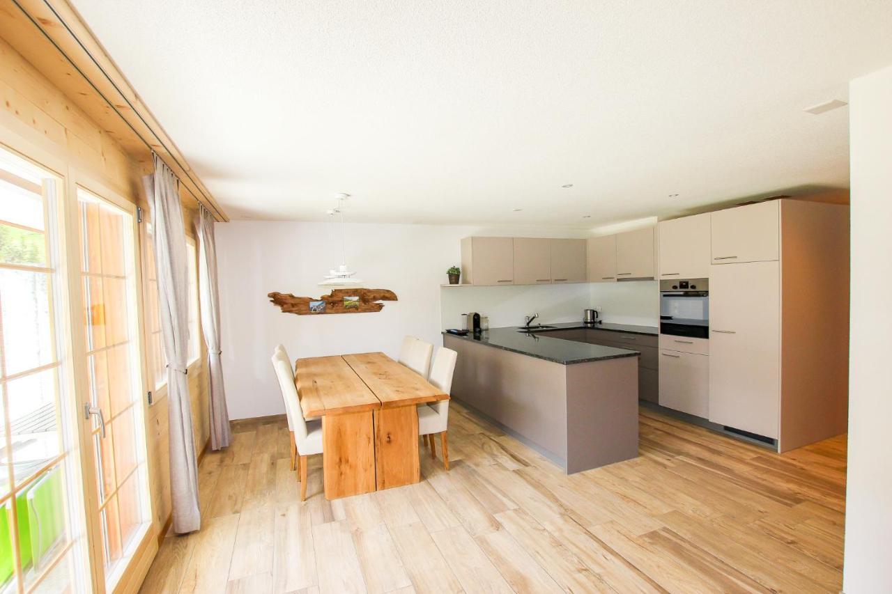 Ferienwohnung Bartschi Lenk Bagian luar foto