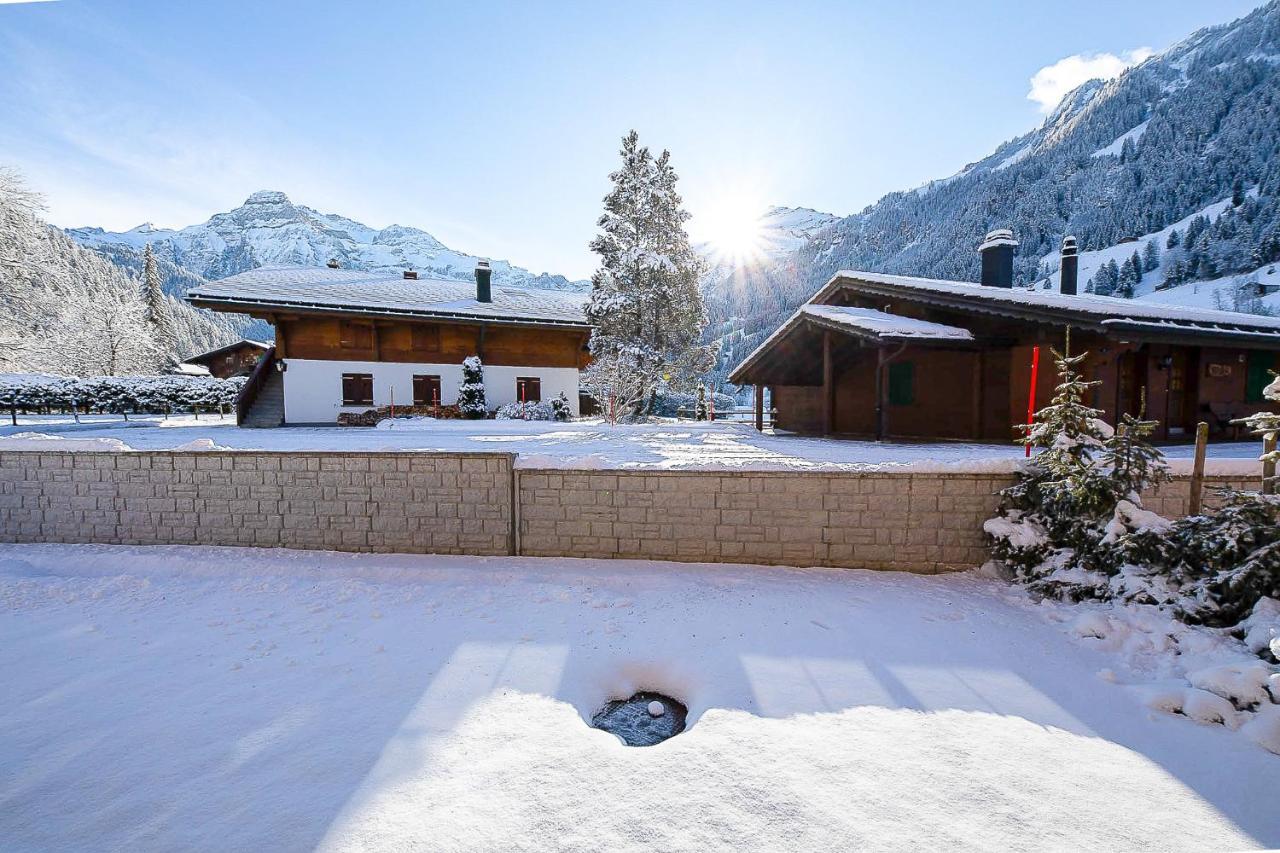 Ferienwohnung Bartschi Lenk Bagian luar foto