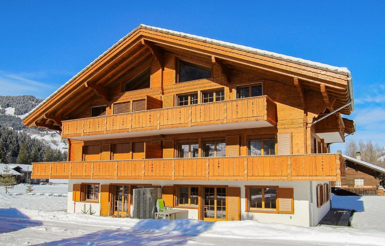 Ferienwohnung Bartschi Lenk Bagian luar foto